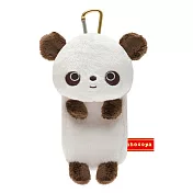 San-X 巧克貓熊毛絨吊掛數位手機袋