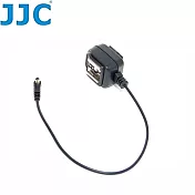 JJC副廠佳能Canon相機熱靴轉接器同步線轉換器HP-C(含PC端子;可接機頂閃光燈/外閃引閃器離閃器;適2.5mm PC孔)閃光燈連接線