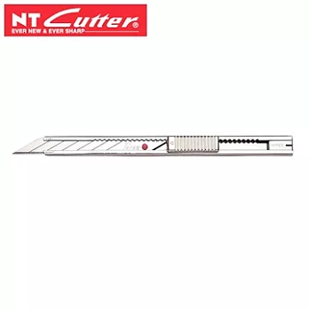 日本NT Cutter專業折刃式銳角30度美工刀細工刀AD-2P(金屬握把;左撇子亦適;齒槽密;自動鎖定刀片;45度刀片亦可)30°美工刀