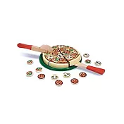 美國 Melissa & Doug木製玩食趣 -【Pizza比薩派對】玩具組 - 學習與團體相處、訓練手眼協調