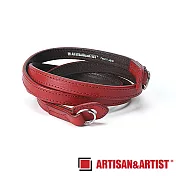 ARTISAN & ARTIST 義大利牛革相機背帶 ACAM-280L (加長版)紅色