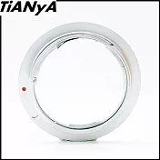 Tianya天涯 Pentax賓得士PK鏡頭轉成Canon佳能EOS接環的鏡頭轉接環(全銅)
