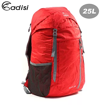 ADISI Yuhina 25 輕量攻頂收納包 AS18023 / 城市綠洲專賣(登山包、 輕巧包、收納包、攻頂包 )紅色