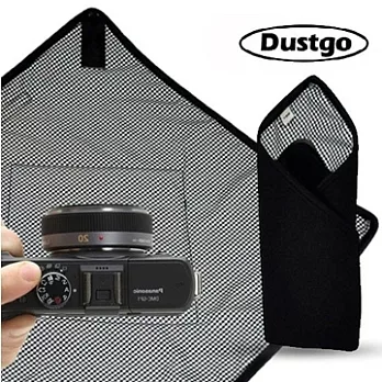 Dustgo折疊布包覆布,千鳥格40cm*40cm(多層複合材料,具防震防刮電子相機鏡頭保護