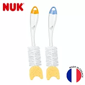 德國NUK-二合一奶瓶刷附海綿刷頭-含奶嘴刷