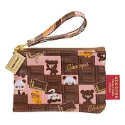San-X 巧克貓熊行李箱系列零錢包