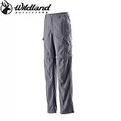 【荒野wildland】女SUPPLEX兩穿式長褲共3色S深霧灰