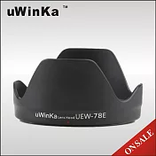 uWinka佳能Canon副廠UEW-78E(相容原廠EW-78E遮光罩)適RF 24-240mm f/4-6.3和EF-S 15-85mm f3.5-5.6 IS USM