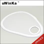 uWinka柔光板反光板RE-H30W(白色;可手持和鏡頭穿孔;亦可作為內閃柔光罩;長30cm,附收納袋)
