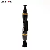 加拿大LENSPEN NLP-1 拭鏡筆附鬃毛刷(適鏡頭;台灣艾克鍶公司貨)碳粉筆鏡頭清潔筆清潔鏡頭筆lens pen