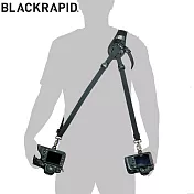 美國BlackRapid快槍俠雙槍俠單眼相機背帶 雙機相機揹帶Hybrid Breathe亦適微單輕單反相機減壓背帶