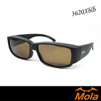 MOLA 摩拉 近視可戴外掛式偏光太陽眼鏡 25g 超輕量 男女可戴 3620xblb
