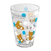 San-X 拉拉熊我愛北極熊系列透明立體塑膠水杯