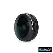 SANDMARC 0.2X 魚眼 HD 手機鏡頭 (內含鏡頭夾具 與 iPhone X 背蓋)
