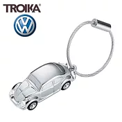 TROIKA德國Volkswagen金龜車鑰匙圈KR16-40-CH金龜車手電筒LED燈鑰匙圈Beetle鑰匙圈