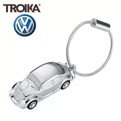 TROIKA德國Volkswagen金龜車鑰匙圈KR16─40─CH金龜車手電筒LED燈鑰匙圈Beetle鑰匙圈