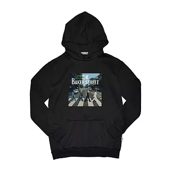 【U】BAKER STREET貝克街 - Alpacas walking on the abbey road 206HLSCT(三色可選)XL - 黑色