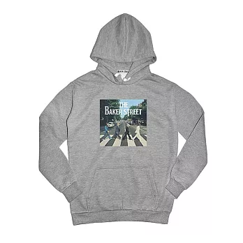 【U】BAKER STREET貝克街 - Alpacas walking on the abbey road 206HLSCT(三色可選)M - 灰色