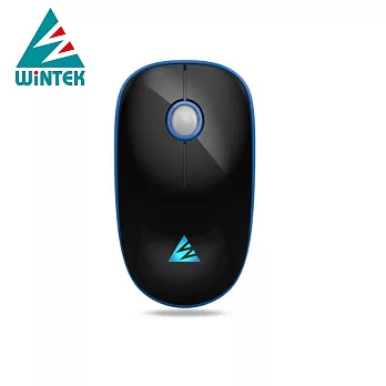 WINTEK 無線充電滑鼠 1600黑藍