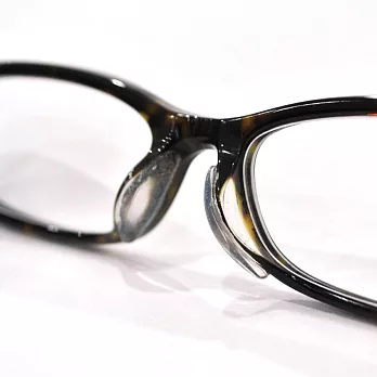 【KEL MODE】眼鏡配件-矽膠透明防滑鼻墊貼-2副(#M尺寸)