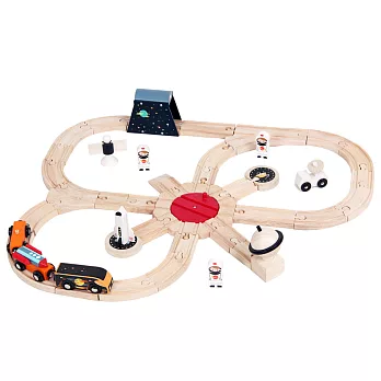 【Mentari 木製玩具】太空總署軌道組