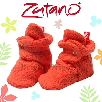 美國ZUTANO COZIE刷毛腳套(橙紅) 12M