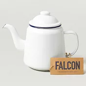 Falcon 獵鷹琺瑯 琺瑯茶壺- 藍白
