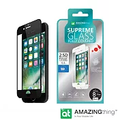 AmazingThing Apple iPhone 8/7 Plus 滿版強化玻璃保護貼黑