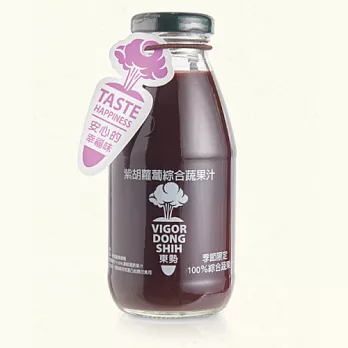 【鮮食優多】活力東勢 紫胡蘿蔔綜合蔬果汁(24瓶/箱)