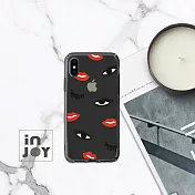 INJOYmall for iPhone 7+ / 8+ Look me紅唇女孩透明 防摔手機殼 保護殼