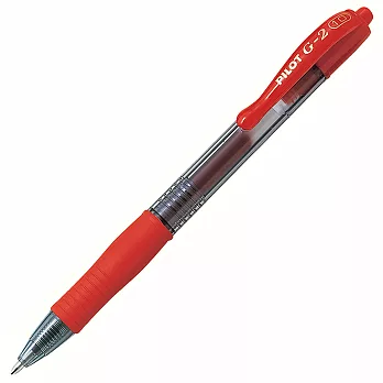 百樂 G-2鋼珠自動筆1.0紅紅