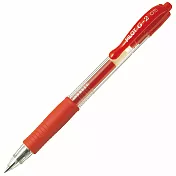 百樂 G-2鋼珠自動筆0.5紅紅