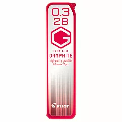 百樂 超級G自動鉛筆芯0.3─2B無