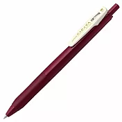 ZEBRA JJ15 SARASA CLIP 0.5典雅風鋼珠筆-紅黑
