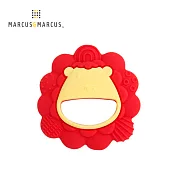 【MARCUS＆MARCUS】 動物樂園感官啟發固齒玩具-獅子(紅)