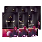 《台塑生醫》BioLead經典香氛洗衣精補充包 紅粉佳人1.8kg(6包入)