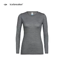 【紐西蘭Icebreaker 】女 COOL-LITE  長袖上衣 / IB104091-001L深灰