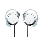 國際Panasonic超薄型stereo動態立體聲耳掛式耳機RP-HZ47(強調舒適.訴求簡易裝戴;線長約1公尺但左右不等長)白色 白色