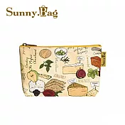 Sunny Bag 多功能棉布文具袋/化妝包 -起司的約會