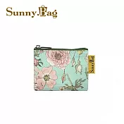 Sunny Bag 棉布零錢包-花與鳥