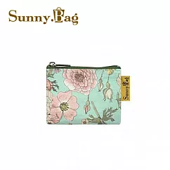 Sunny Bag 棉布零錢包─花與鳥