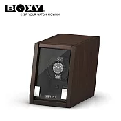 【BOXY自動錶上鍊盒】城堡系列 CA-01 機械錶專用 動力儲存盒 WATCH WINDER胡桃消光