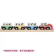【Mentari木製玩具】歡樂遊園列車