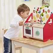 【howa 德國木製玩具】小小主廚|桌上型木製玩具廚房