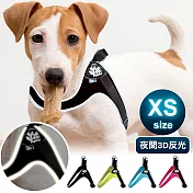 YSS 寵物PU綿防水耐用3D反光Y型一秒穿胸背帶XS(4色) 馬卡藍