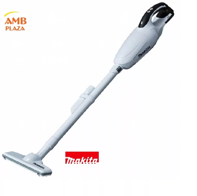 MAKITA牧田 CL180FZW 無線吸塵器採用觸發式開關設計,輕按即可啟動,有效節省電池耗電,提升使用效率。具備膠囊式集塵功能,讓清潔後垃圾丟棄更簡單方便。提供高LOW模式及OFF切換,適合日常清潔需求。附贈DCL180FRFW充電器及5.0Ah電池組,Thakita系列品質保證,AMBPLAZA經銷。 MAKITA牧田 CL180FZW