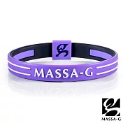 MASSA-G Energy Plus雙面鍺鈦能量手環-內圍18cm_紫