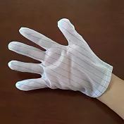 防靜電雙條拼紋手套