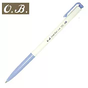 O.B.#206粉彩自動中性筆0.48藍