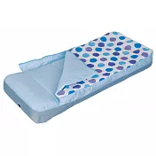 兒童睡袋充氣床-兩色可選藍